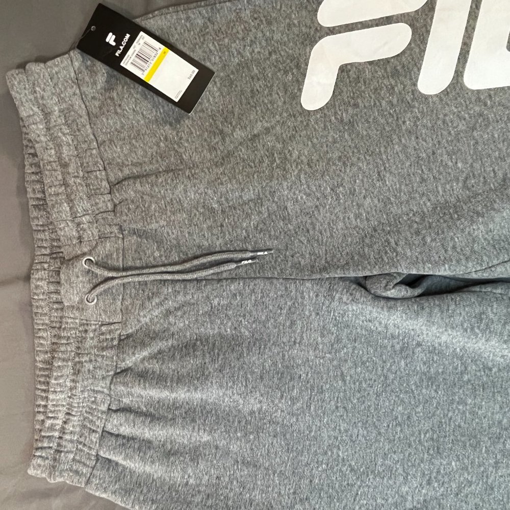 Fila Women’s Slim Fit Joggers – Adjustable Waist & Ankle Cuffs (M, NWT)